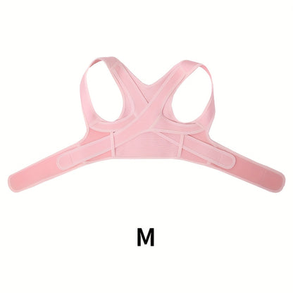 Adjustable Posture Brace with Thoracic Lumbar Support - Back, Hunchback & Round Shoulder, Comfortable Body Support Belt for &, Ideal for Scoliosis, Osteoporosis (Black)