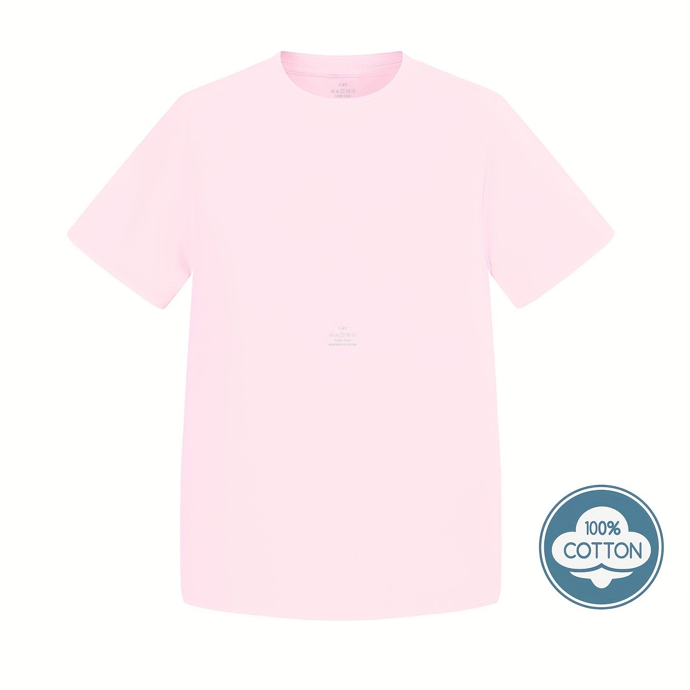 Kid's Solid Color T-shirt, Casual Short Sleeve Top, Boy's Tee For Summer