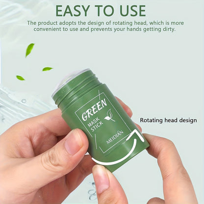 2pcs, 4pcs, Deep Cleansing Green Tea Mask Stick, Green Mask Stick, Facial Hydrating, Deep Pore Cleansing, Green Tea Mask For All Skin Types