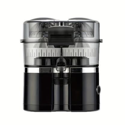 Juicer Portable Juice Cup, Household Double-head Juicer, Multifunctional Pulp Juicer, Large Capacity ABS Material, Silent Pulp Separator, Suitable for Travel Lightweight, Family Small Kitchen