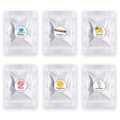 6 pastilhas de fragrância para automóvel, aromatizador de ar automóvel Pilot Bear, recarga de perfume para saída de ar do automóvel, acessórios para automóvel, aroma de longa duração.