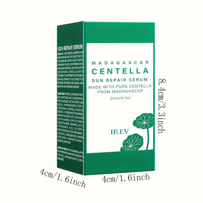 Centella Asiatica Hydrating Serum 20ml, Alcohol-Free, Fragrance-Free for All Skin Types, Moisturizing Facial Care