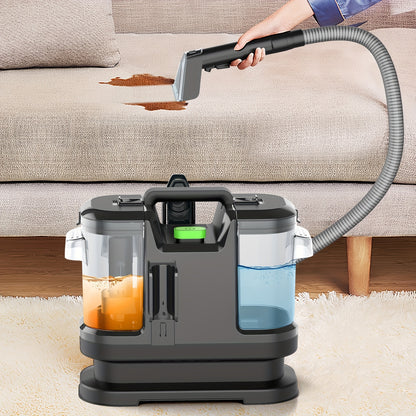 450W 12Kpa Powerful Carpet & Upholstery Cleaning Machine - Heavy-Duty Multifunctional Vacuum with Smart Wet/Dry Suction, Carpet/Car/Window/Wall/ Cleaner, Compact Corded Vacuum Cleaner for, Sofa,, Carpet (European Plug)