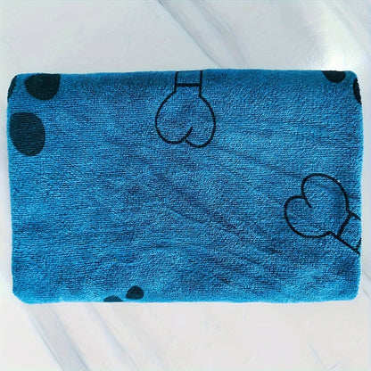 Ultra-Absorbent Microfiber Pet Bath Towel For Dogs & Cats, 69.85cm X 99.06cm, Lint-Free, Quick Dry
