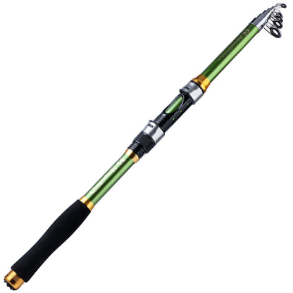 Sougayilang Telescopic Fishing Rod: Portable & Compact Design For Saltwater Fishing On The Go!