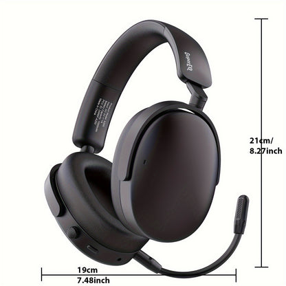 SuperEQ A200 Wireless Wireless 5.4 Headphones Hybrid Active Noise Canceling Over Ear Headset Hi-Res Audio 6-Mic AI ENC 100hrs Playtime APP Control