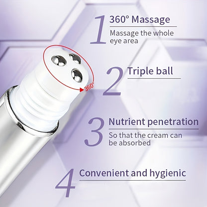 Smoothes Winkles Rolling Eye Cream, Firming And Tightening Skin Eye Essence, Eye Care Cream