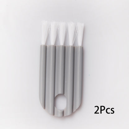 1/2pcs, Mini Cleaning Brush, Crevice Cleaning Soft Brush, Keyboard Cleaner, Keyboard Cleaning Brushes, Mini Cup Glass Cover Cleaning Brush, Bottle Cleaning Brush, Multifunctional Computer Cleaning Tool, Edge And Crevice Clean