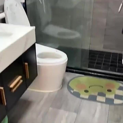 2-in-1 Gap & Floor Cleaning Brush - Durable Plastic, Portable Design with Attachments, Ideal for Bathroom, Kitchen, Living Room Cleaning, Medium Firmness, No Electricity Needed, Kitchen Cleaning Tool|Ergonomic Brush Design|Du