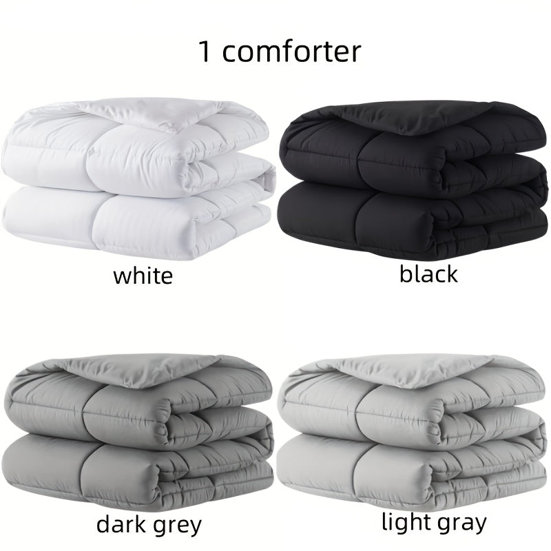 Edredão acolchoado xadrez estilo francês aconchegante - Macio, quente e lavável à máquina para todas as estações.