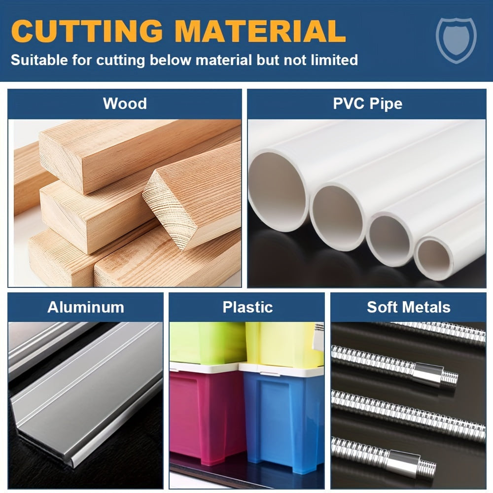 1set 9pcs Cutting Wheel Set For Drills Rotary Tools, Drill Saw Blades For Rotary Tools 6pcs HSS Saw Disc Wheel Cutting Blades With 1pc 1/8" Round Shank, 1pc 1/4" Round Shank, One Screwdriver For Wood Plastic Aluminum Cutting