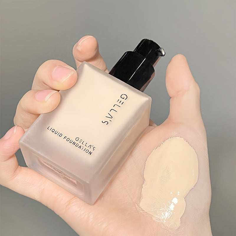 Moisturizing Liquid Foundation Creamy Skin Long Lasting Soft Misty Version Full Coverage Even Skin Tone Foundation Cream