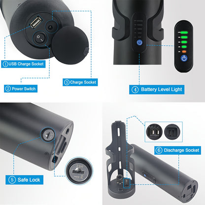 36V 10.5Ah High-Capacity E- Battery with Port & Lock - Compatible with 250W/350W/500W Motors, Bafang BBS01 System, 800-Cycle Life, 5-Year, Lightweight & Durable Aluminum Housing, 20A Fast, Compatible with Front/Rear Wheel Mot