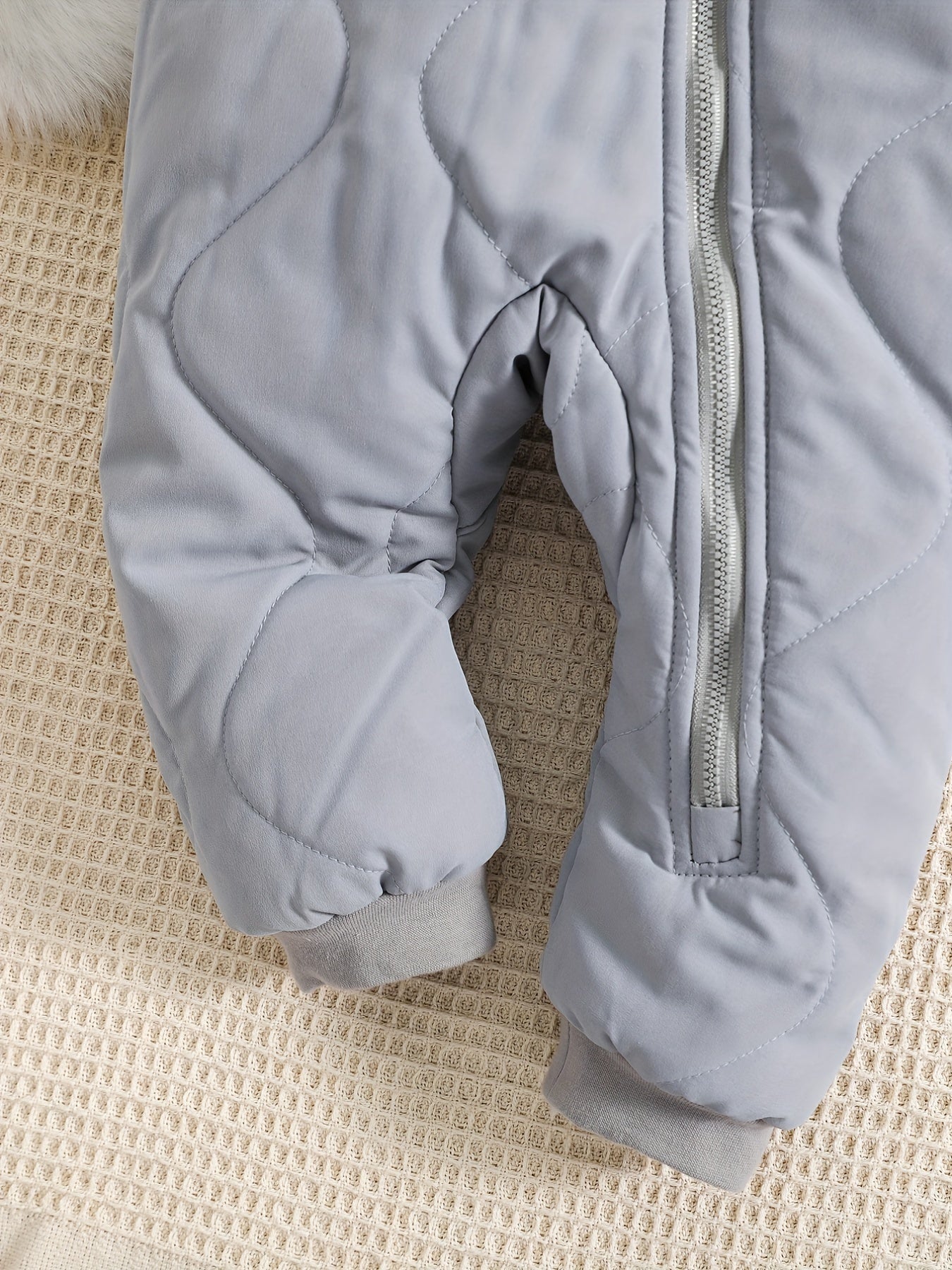 Infant Hooded Thick Romper Long Sleeve Zipper Thermal Jumpsuit, Babies & Kids Coat