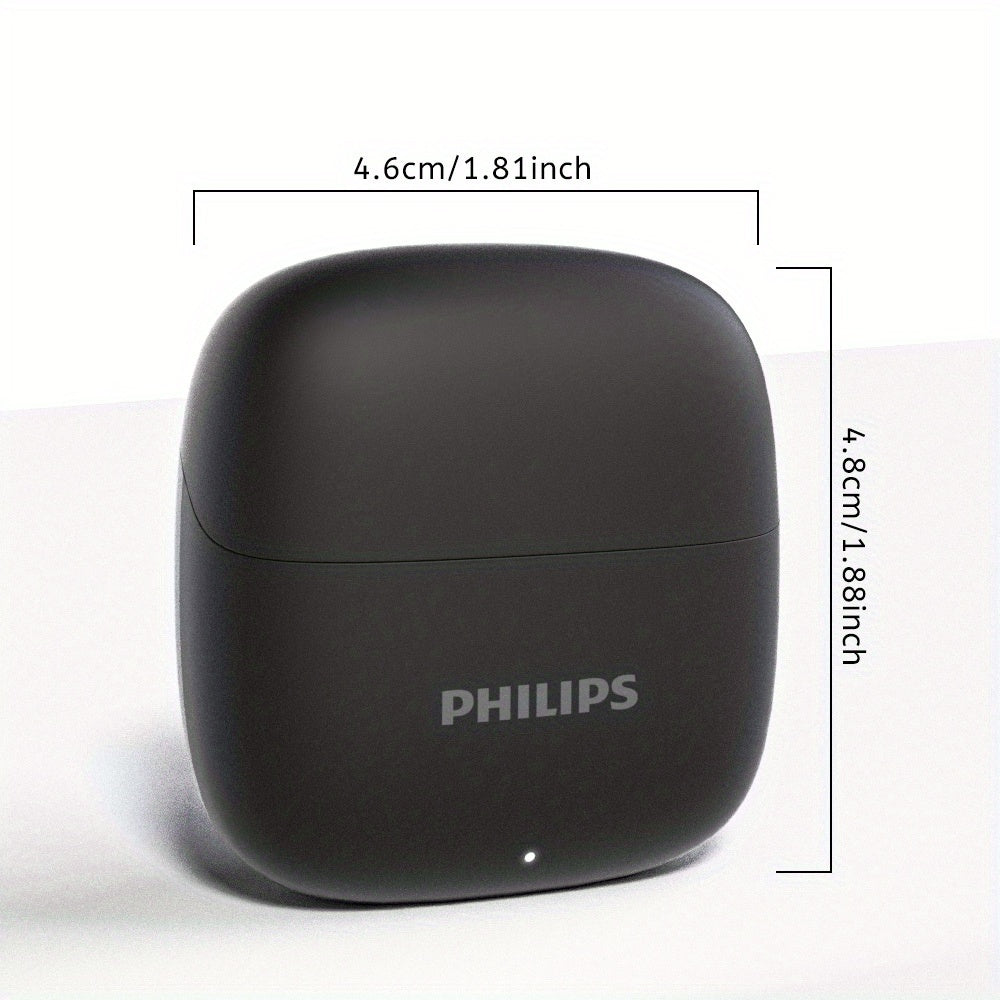 PHILIPS 2025 Wireless Earbuds - New upgrade V6.0, Low Latency, Long Battery Life, Sound Isolation, with Mic for Gaming, Sports, and Music