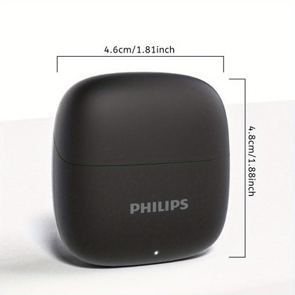 PHILIPS 2025 Wireless Earbuds - New upgrade V6.0, Low Latency, Long Battery Life, Sound Isolation, with Mic for Gaming, Sports, and Music