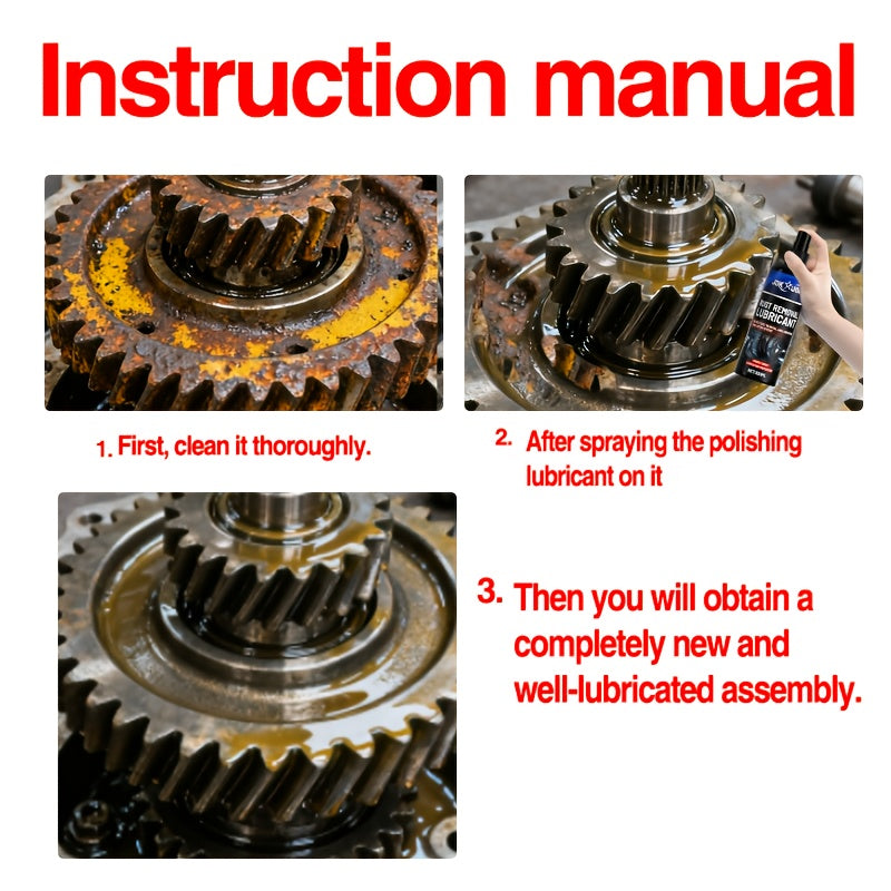 Car Lubricant, Reduces Friction and Protects Metal Parts, Suitable for Cars, Trucks, Motorcycles, etc., Automotive Lube Polish,  Easy Application, Highquality Oil, Durable Formula, Metal Polish Spray, Car Owners