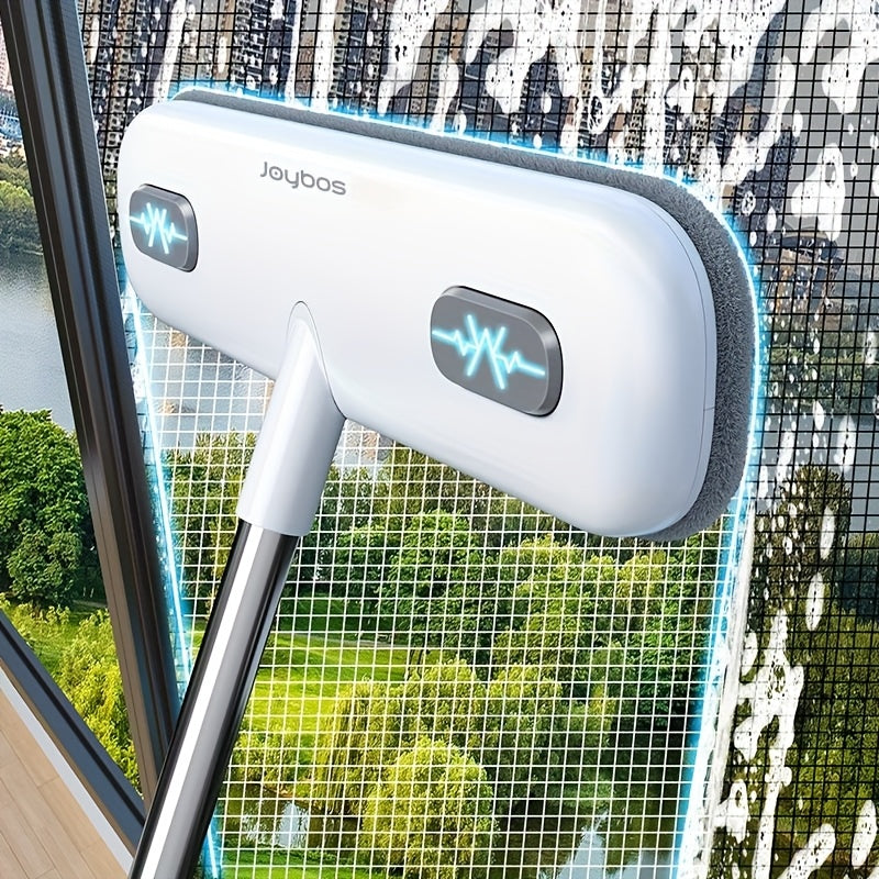 Magical window cleaning brush, extendable handle, screen cleaning brush tool, reusable, pet hair removal tool, home door and window cleaning brush, cleaning supplies, cleaning tools, Halloween/Christmas gifts