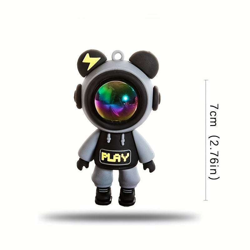 1pc Car Air Outlet Decoration Clip, Cartoon Astronaut Car Air Conditioning Aromatherapy Diffuser Clip, Car Interior Accessories (No Fragrance Oil) Eid Al-Adha Mubarak