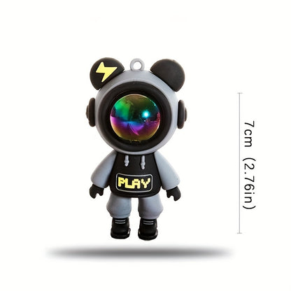 1pc Car Air Outlet Decoration Clip, Cartoon Astronaut Car Air Conditioning Aromatherapy Diffuser Clip, Car Interior Accessories (No Fragrance Oil) Eid Al-Adha Mubarak