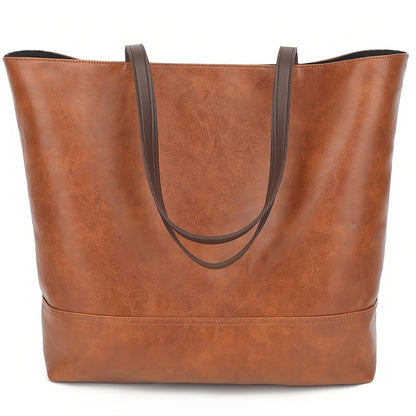 Women'S Vintage Large-Capacity Shoulder Tote Bag