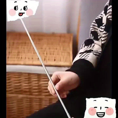 Coçador de costas ajustável em aço inoxidável, massajador telescópico para costas com garras anti-prurido, ferramenta de massagem para o cuidado da saúde dos idosos.