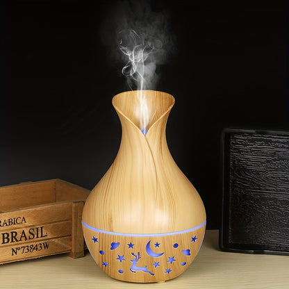 1pc AromaWave USB Powered Aromatherapy Diffuser - Multi-Functional Air Purifier, Facial Humidifier, and Room Freshener with Swab and Spring - Ideal for Office, Bedroom, Living Room - Plastic Material
