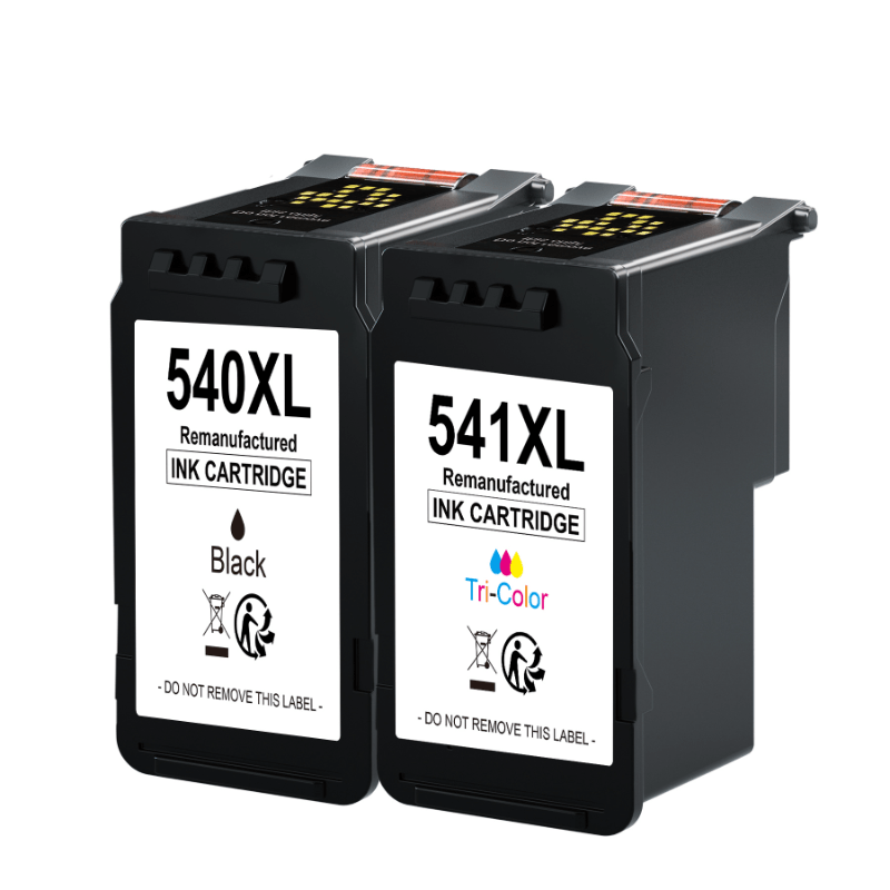 PG 540 XL CL-541XL Cartridges 540xl 541xl (2 pack) Replacement for Canon Printer Cartridges 540 541 PG540 CL541 for Printer Cartridges Canon TS5150 MG3600 MG3650 MG3650s MG4200 TS5151 MX475 MX530