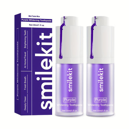 Purple Charm – Pasta de Dentes Roxa Branqueadora e Refrescante