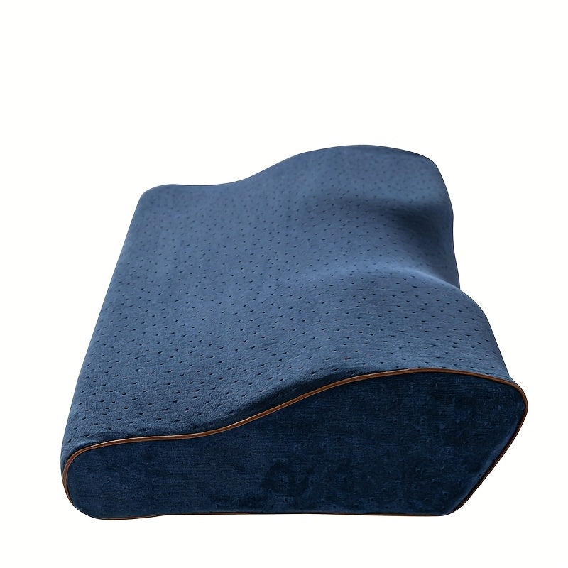 4D Pillow - Ergonomic Butterfly-Shaped Sleeping Pillow with Zipper Closure, Medium Firmness, Fade-Resistant Polyester Cover, All-Season for Side, Back & Stomach Sleepers - Classic Design For Home & Living Room, Modern Pillowc