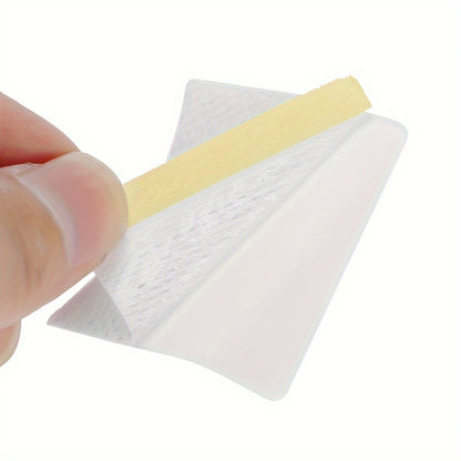 Disposable Eyelash Extension Pads, Non-Waterproof Unscented Tape Sticker for Lash Perming, Tinting, Glue Removal, Fabric Compatible Makeup Beauty Grafting Tools