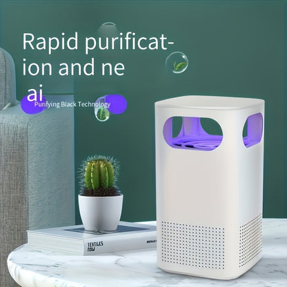 1pc Smart Anion Air Purifier - USB Powered, Low Voltage Operation, Haze & Dust Removal, Fresh Air for Home & Office Use