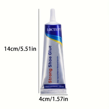 1pc 25ml Shoe Repair Glue Special Glue for Shoes Resin Soft Glue Waterproof Universal Strong Sole Special Shoe Repair Glue Universal Glue Leather Shoes Sports Shoes Glue Strong Glue Shoe Repair Glue Soft Glue