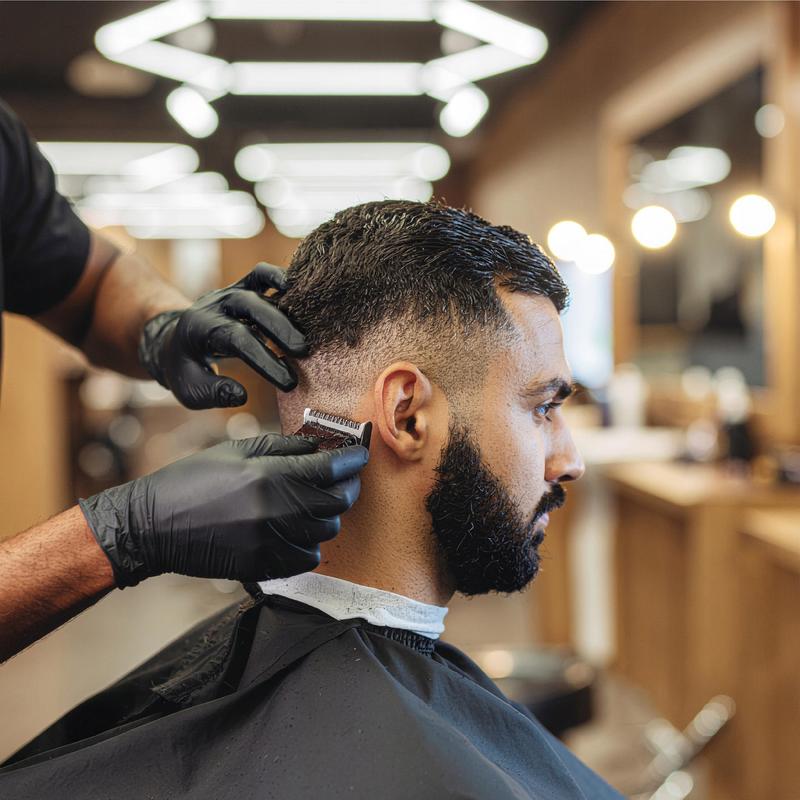 Luvas de nitrilo pretas, sem pó, tamanho M, embalagem com 100 unidades. Fabricadas em nitrilo de alta qualidade, resistentes a perfurações, produtos químicos e rasgões. Sem látex e sem pó, hipoalergénicas e seguras para peles sensíveis. Tamanho único.