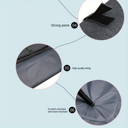 Portable Diaper Changing Pad: Waterproof Travel Station Kit With Pockets - Perfect Baby Shower Gift! Christmas, Halloween, Thanksgiving Day Gift