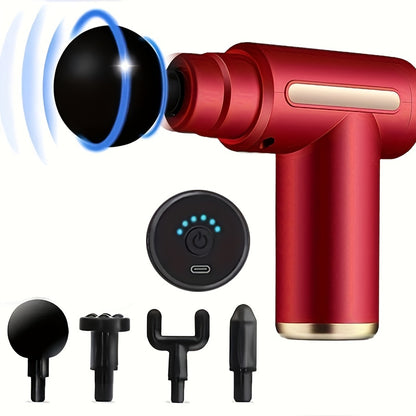 Powerful Professional Percussion Gym Sports Muscle Deep Tissu Fascia Mini For Neck Back Muscle Deep Vibration Relax Fitness Pocket Massage Gun