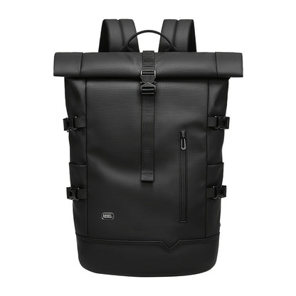 HANMARRY Men's Business Laptop Backpack - Heavy-Duty 39.62cm Computer Backpack, 15-in-1 Organizer, Padded Shoulder Straps & Locking System, High Quality for Work, Travel, School, Commute - Compatible with MacBook/Air/Pro/PC/L