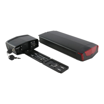 36V 17.5AH 630Wh High-Capacity Electric Battery with 20A BMS & Active Balancing, Lithium-Ion E- Battery Pack, Bullet Connector Port & Mounting Base - Compatible with Adult E- (No Charger Included)