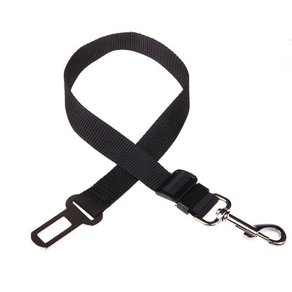 Keep Your Pet Safe On The Road: 1pc Retractable & Adjustable Pet Seat Belt For Cars