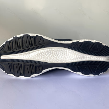 Ténis de corrida para homem plus size moderno em malha respirável com boa absorção de impacto, confortável, antiderrapante, com sola macia e durável para atividades ao ar livre.