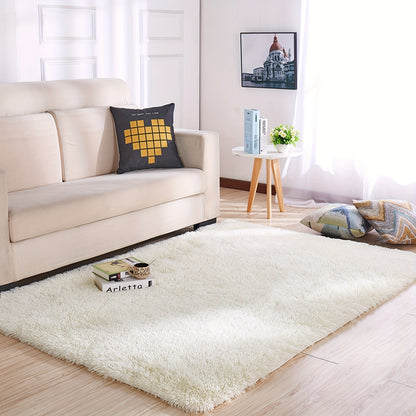 1pc Ultra Soft Plush Rug, White Large Area Rug, Non-slip Fluffy Shaggy Rug, Waterproof Shaggy Throw Rugs For Living Room Bedroom Nursery Room, Game Room Dormitory Carpet, Teenage Room Decoration, Room Decor