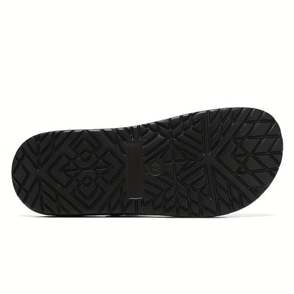 Men's Fashionable Breathable Oversized Clogs - Casual Slip-On Beach & Garden Sandals, EVA Material