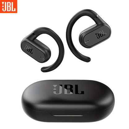 2024 New JBL Soundgear sense Open Wireless Earphones Bone Conduction Sports Running Headphones, Wireless Earbuds, HIFI Sound Quality, HD Calling, 1200mAh Rechargeable Battery, Wireless Connectivity