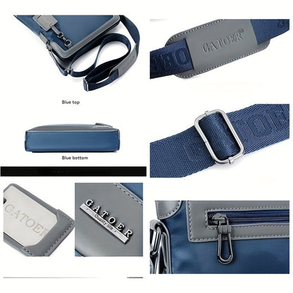 Men's Shoulder Bag With High-grade Cloth, Sling Bag, Crossbody Bag For Hanging Out & Daily Commute, Ideal Exquisite Gift For Boyfriend & Relatives