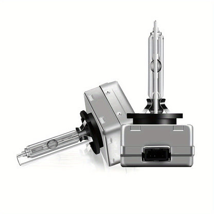 2pcs D1S-6000K Xenon Car Headlight Bulbs, 35W High Brightness & Long Life - Easy Install, No Glare, Aluminum Shell