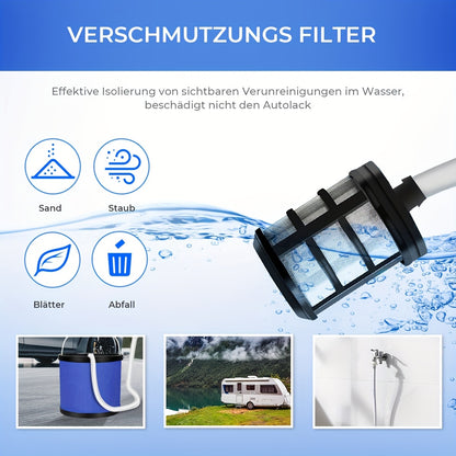 Lavadora de Alta Pressão Sem Fios 7MAGIC 6 em 1 com 2 Baterias e Caixa de Ferramentas - Recarregável, 100-240V, Plástico Durável, Multifunções para Manutenção de Relvados e Jardins, Pistola de Lavadora de Alta Pressão Sem Fios, Fácil de Usar