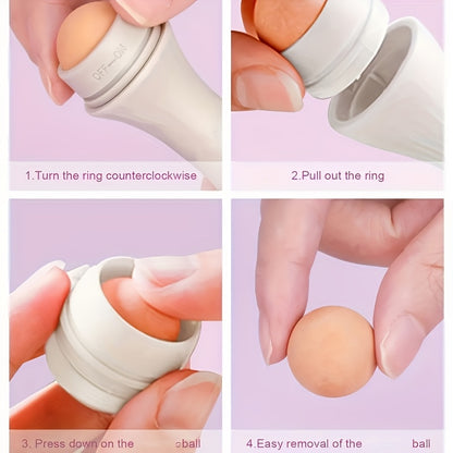 Face Oil Absorbing Roller Facial Pore Cleaning Oil Removing Massage Stick Makeup Face Skin Care Tool