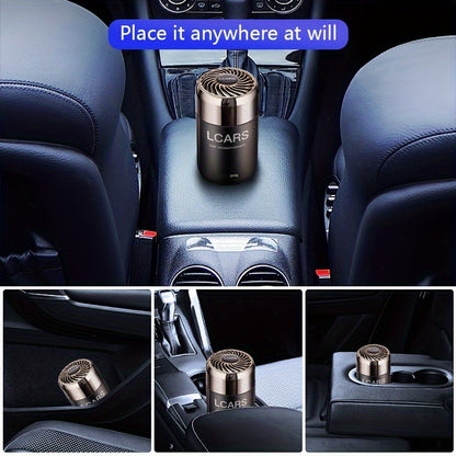 1pc LCARS Car Aromatherapy Balm - Long-Lasting Fragrance for Vehicle, Home, and Office Use - Elegant Men'S Cologne Scent - Odor Eliminator - Single Pack
