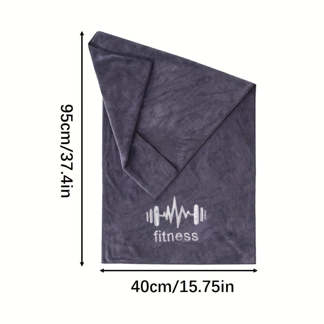 Lightweight, Quick-Drying Sports Towel - Soft Sweat Absorption for Men & Women - Perfect for Outdoor Gym, Training & Running!