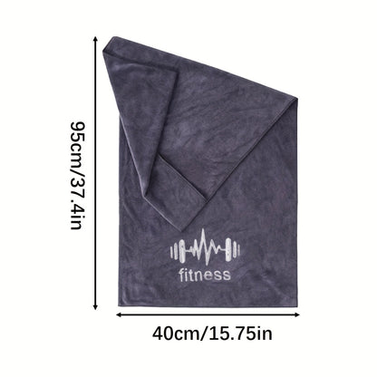 Lightweight, Quick-Drying Sports Towel - Soft Sweat Absorption for Men & Women - Perfect for Outdoor Gym, Training & Running!